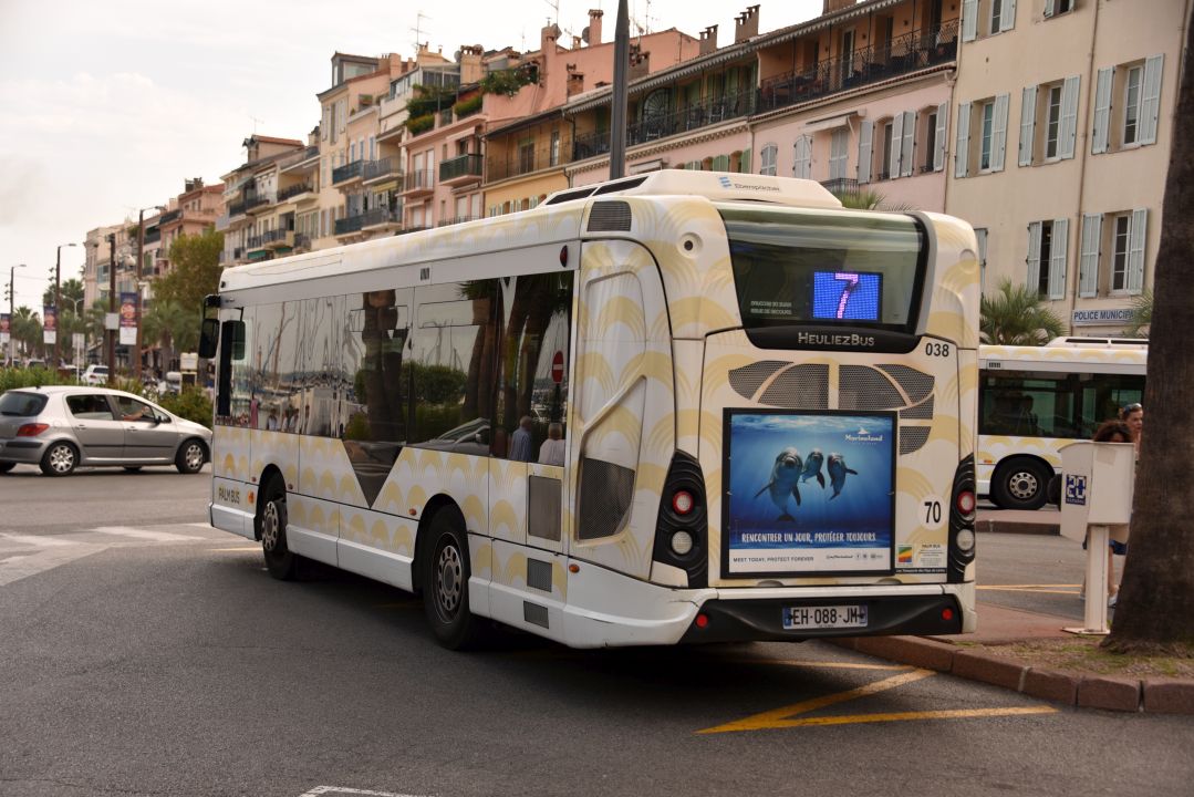 Palm Bus 038 Bus de Cannes Le